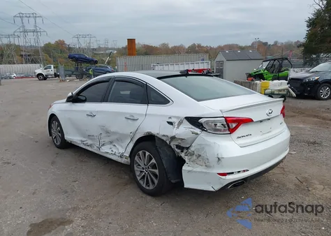 2015 Hyundai Sonata Sport из США, поврежденный, VIN 5NPE34AF5FH091026